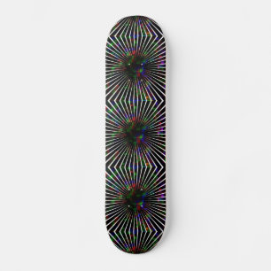 Skate Psychedelic Burst Skateboard-Design 1