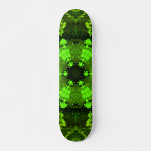 Skate Psychedelic Hippie Green