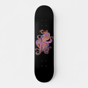 Skate Psychedelic Purple Deep Sea Kraken