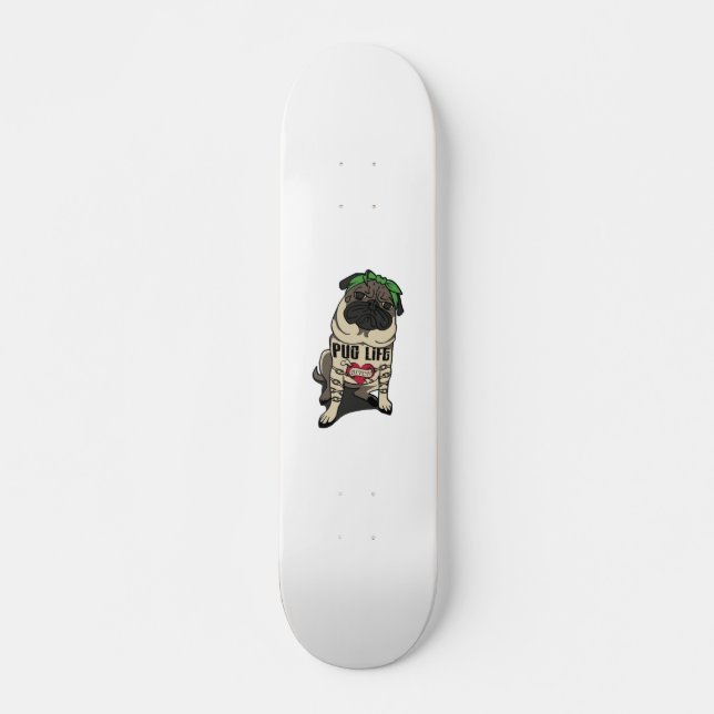 Skate Pug Life (Frente)