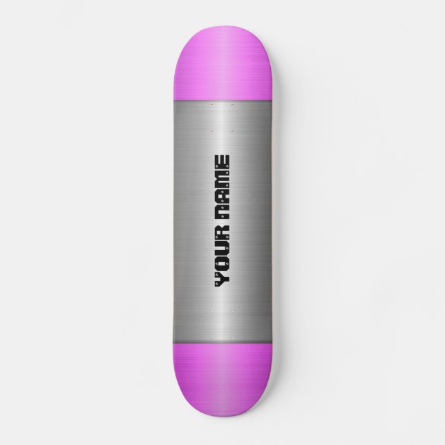 Skate Puro e Silver Aço Inoxidável (Frente)