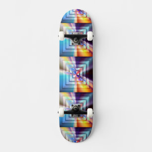 Skate Quadrados Brilhantes