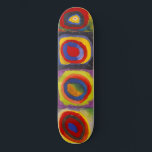 Skate Quadrados com Círculos Concentrados 1 | Kandinsky<br><div class="desc">Estudo de Cor: Quadrados com Círculos Concentrados 1 é uma pintura de 1913 de Wassily Kandinsky.</div>