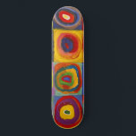 Skate Quadrados com Círculos Concentrados 2 | Kandinsky<br><div class="desc">Estudo de Cor: Quadrados com Círculos Concentrados 2 é uma pintura de 1913 de Wassily Kandinsky.</div>