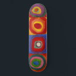 Skate Quadrados com Círculos Concentrados 3 | Kandinsky<br><div class="desc">Estudo de Cor: Quadrados com Círculos Concentrados 3 é uma pintura de 1913 de Wassily Kandinsky.</div>