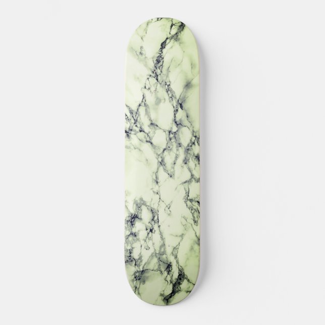 Skate Quadro Branco de Pedra Marble (Frente)