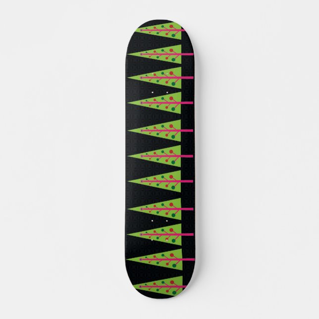 Skate Quadro das Árvores de Natal (Frente)