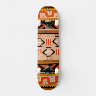 Skate Quadro de ação tribal indiano nativo americano