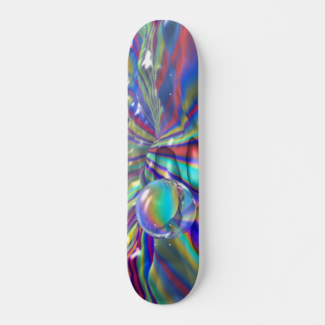 Skate Quadro de apresentação da felicidade (Frente)