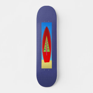 Skate Quadro de Árvore de Natal