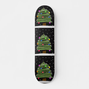 Skate Quadro de Árvore de Natal