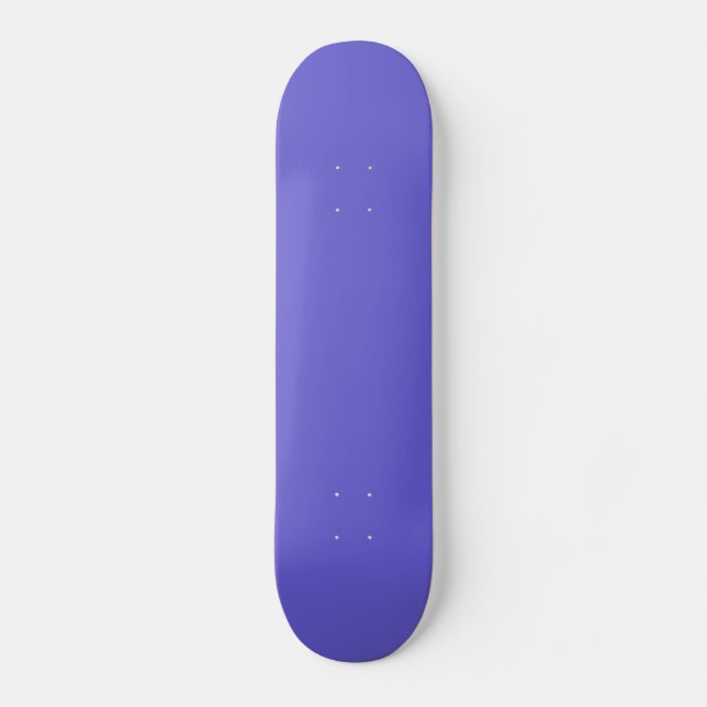 Skate Quadro de bordo azul de Cornflower sólido (Frente)