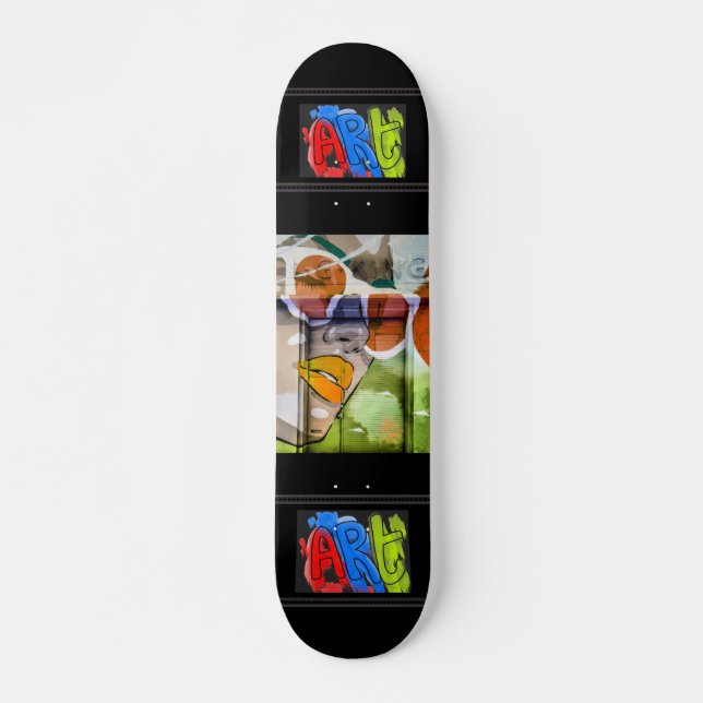 Skate Quadro de bordo de LA Art2 (Frente)