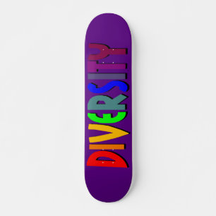 Skate Quadro de bordo Diversidade (Roxo)