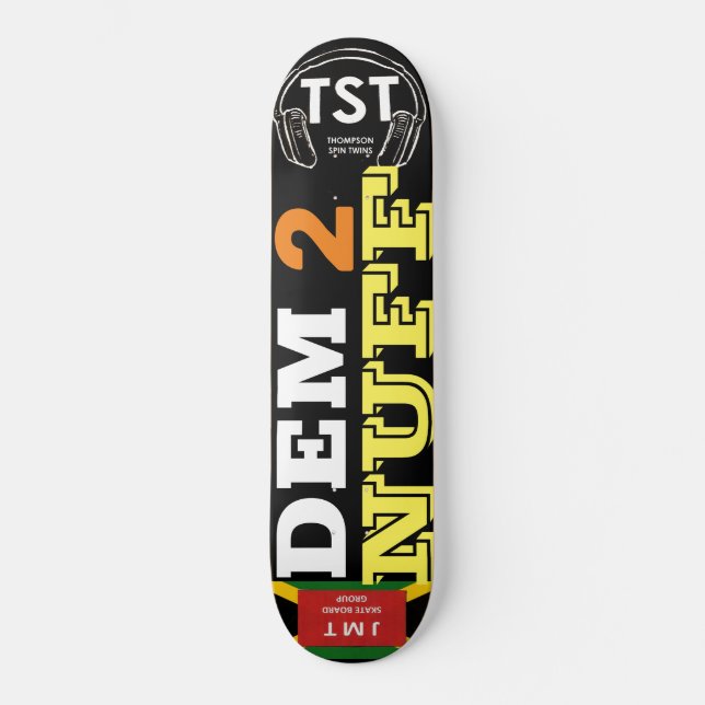 Skate Quadro de bordo NUFF DEM 2 (Frente)