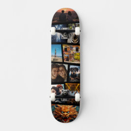 Skate Quadro de discussão personalizado de colagem de fo