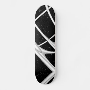 Skate Quadro espacial frontal