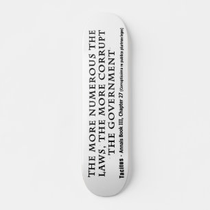 Skate Quanto Mais Leis Mais Inúmeras O Governo Mais Corr