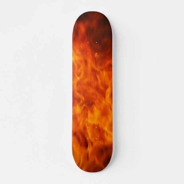 Skate Quente flamejante (Frente)