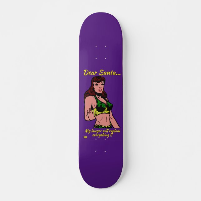 SKATE QUERIDOS PAPAIS NOEIS. O MEU ADVOGADO VAI... (Frente)