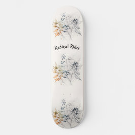 Skate Radical Rider, Berries Abstrato, Minimalista