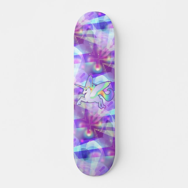 Skate Rainbow Alicorn (Frente)