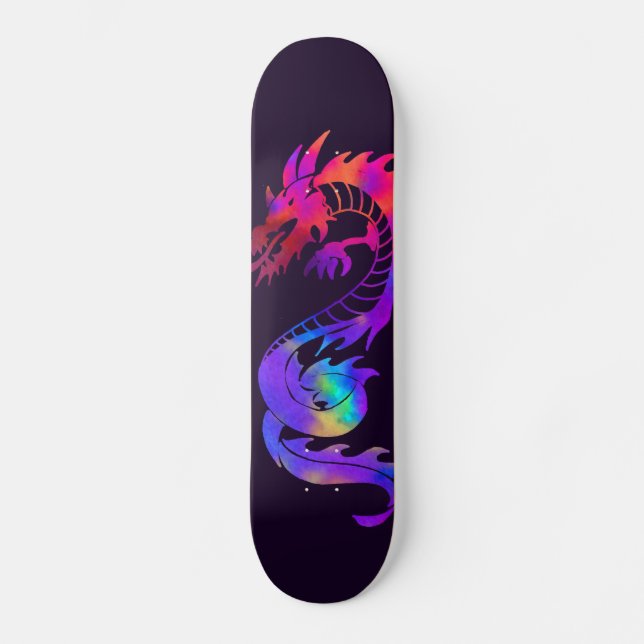 Skate Rainbow Dragon Tattoo (Frente)