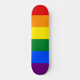 Skate Rainbow Flag