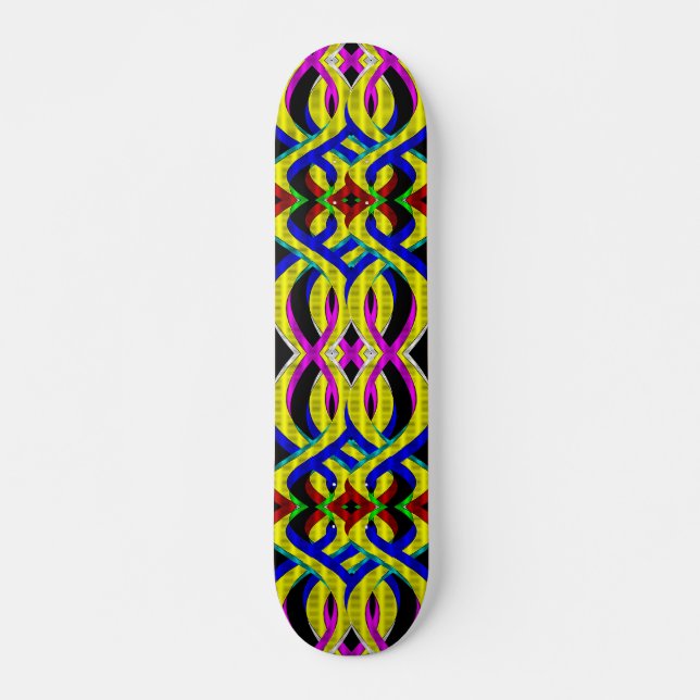 Skate Rainbow Fusion (Deck do skate) (Frente)