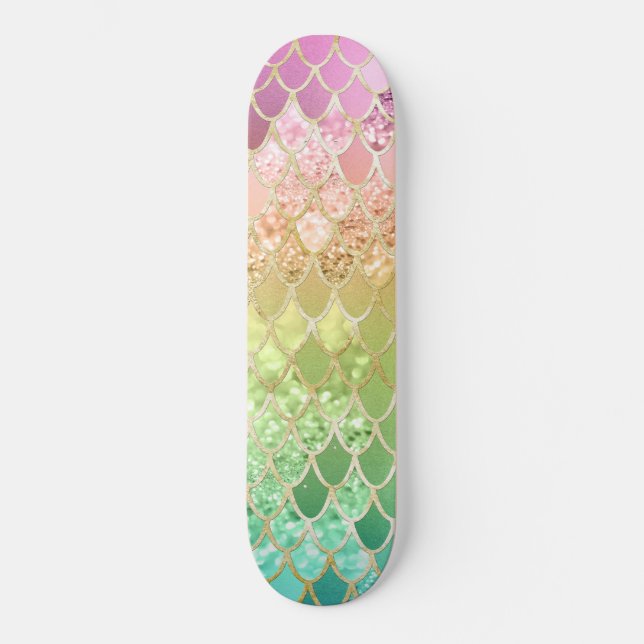 Skate Rainbow Princess Glitter Scals #1 (Frente)
