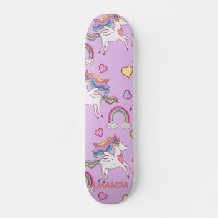Skate Rainbow unicorn