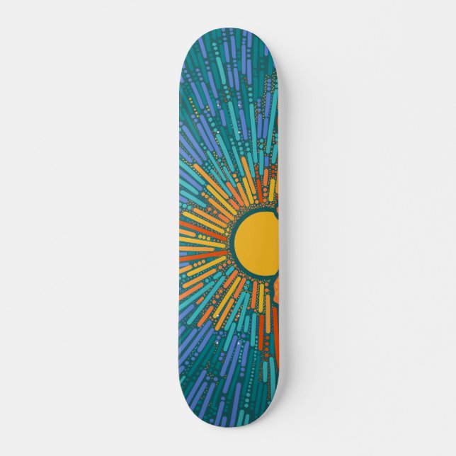 Skate Raios do Sol (Frente)