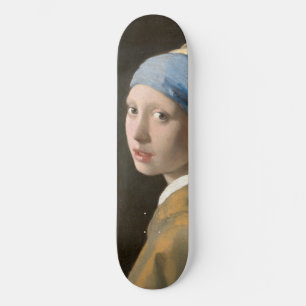 Skate Rapariga com pérolas e Arte Vermeer