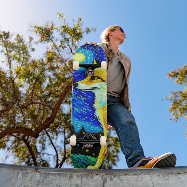 Skate Raposa da Noite Estrelada (Ao ar livre 1)