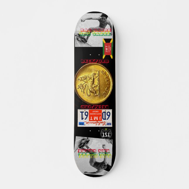 Skate RAS GABRE BECKFORD JMT 7, 3/4 pol. (Frente)