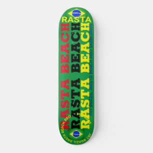 Skate RASTA BEACH JMT BRASIL 8 1/4 pol.