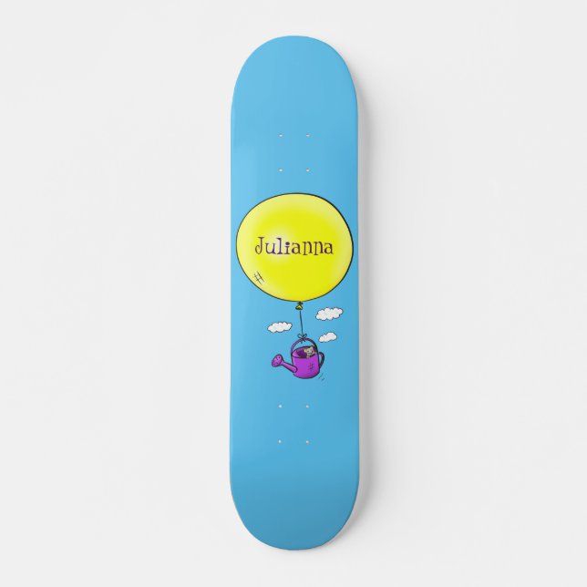 Skate Rato bonito em água pode com desenho animado de ba (Frente)