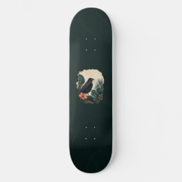 Skate Raven in the Emerald Garden