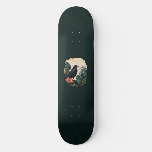 Skate Raven in the Emerald Garden (Frente)