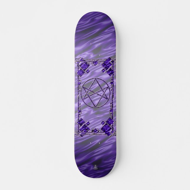 Skate Real Roxo Unicursal (Frente)