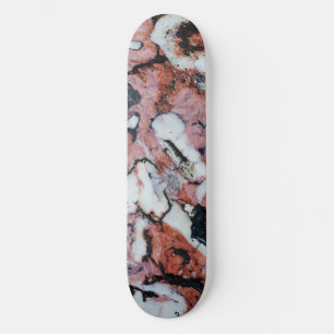 Skate Red and Black Brecciated Marble Stone Texture with