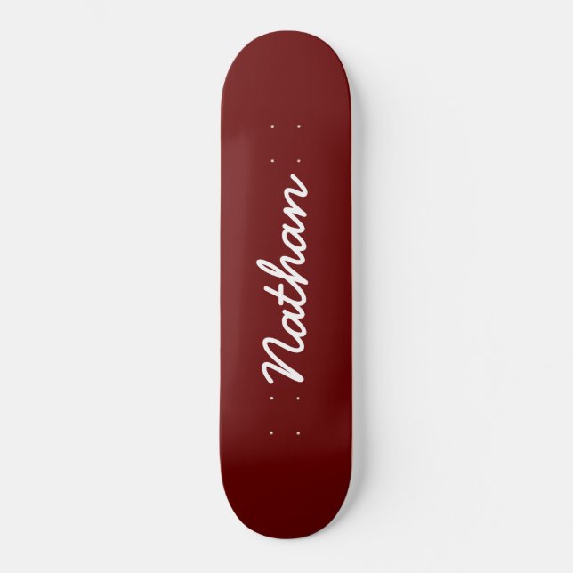 Skate Red Personalizável (Frente)