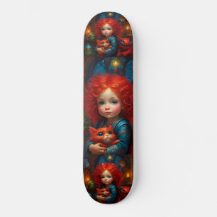 Skate Redhead Adventures: Girl, Colorful Little Monsters