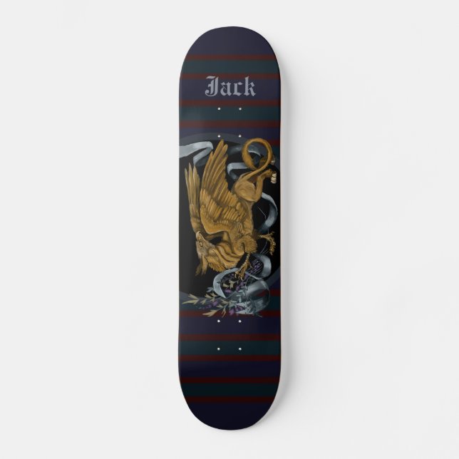 Skate Regal Dourada Griffin (Frente)