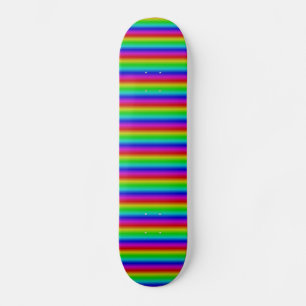 Skate Regenbogen em Streifen