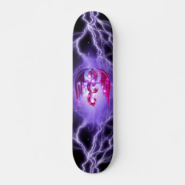 Skate Relâmpago de Dragão (Frente)