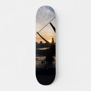 Skate Relógio de Sol Pôr do Sol