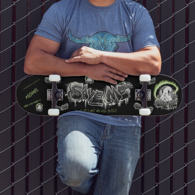 Skate Repensar Reduzir Reutilizar Reciclar Salvar a Terr (Ao ar livre 3)