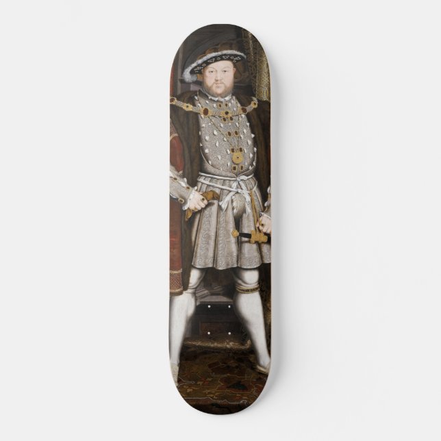Skate Retrato de Henrique VIII (Hans Holbein, o Jovem) (Frente)