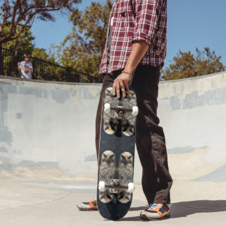 Skate Retrato de Pássaro Sentido